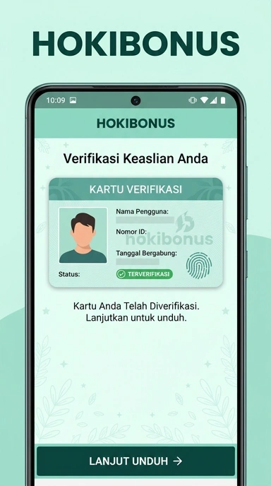 Tampilan kanal resmi hokibonus